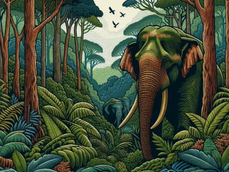 Melindungi Gajah Borneo yang Terancam Punah di Hutan Kalimantan