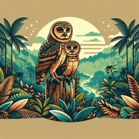 Keberadaan Burung Hantu Ulu di Hutan Kalimantan