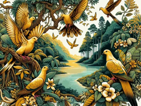 Keberadaan Burung Merpati Emas di Hutan Papua