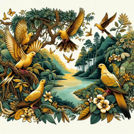 Keberadaan Burung Merpati Emas di Hutan Papua