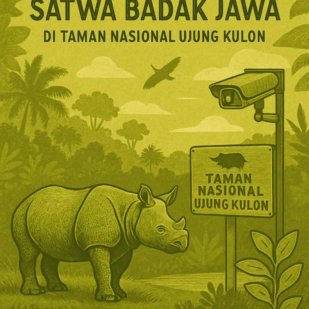 Upaya Pelestarian Satwa Badak Jawa di Taman Nasional Ujung Kulon