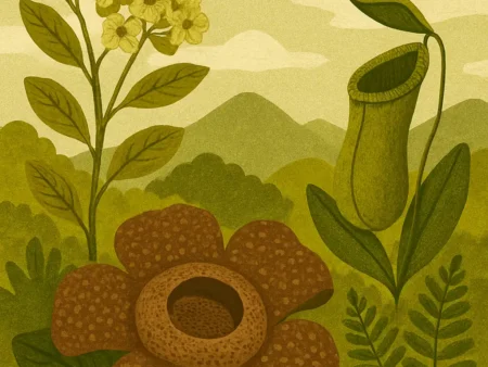 Flora Langka yang Tumbuh di Pegunungan Meratus