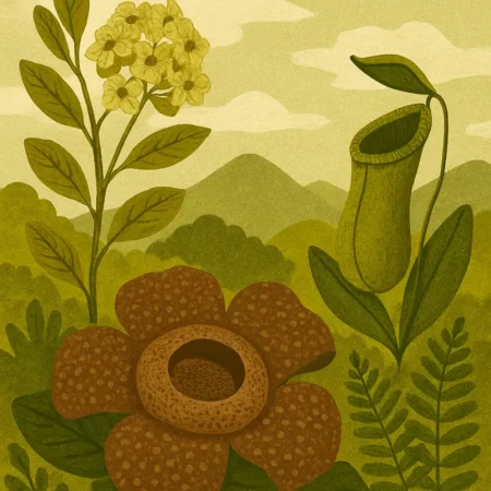Flora Langka yang Tumbuh di Pegunungan Meratus